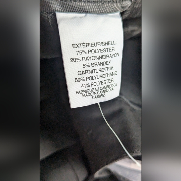 Ladies dress pants NWT sz 8R black - Picture 4 of 5